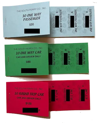 ticket books